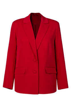 Жакет женский 3561зпа, красный #327Кр043561зпа