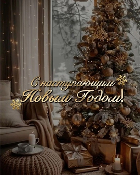 С наступающим новым годом!