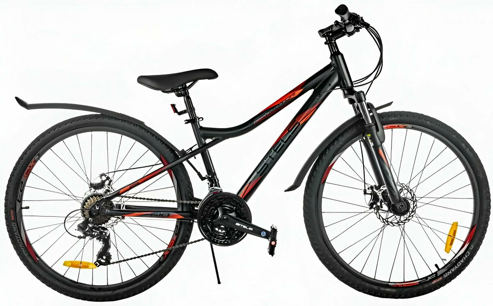 Велосипед горный STELS Navigator 610 MD 26" (14", V050, черный/красный)