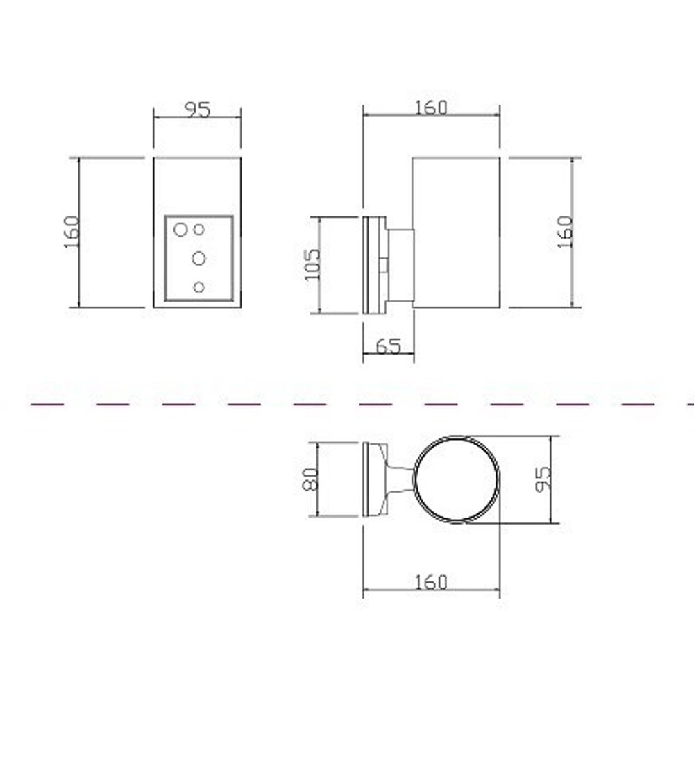 Светильник на штанге Maytoni Rando O419WL-01W