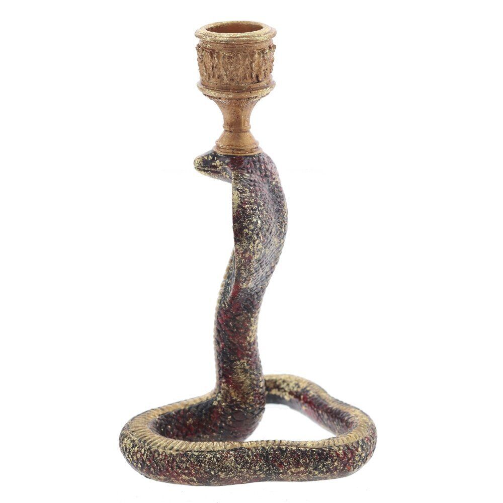 GAEM Подсвечник "Змея", L10 W10 H18 см, 2в.