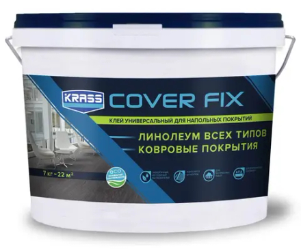 KRASS Клей для напольных покрытий акриловый универсальный 7кг (LAKRA)
