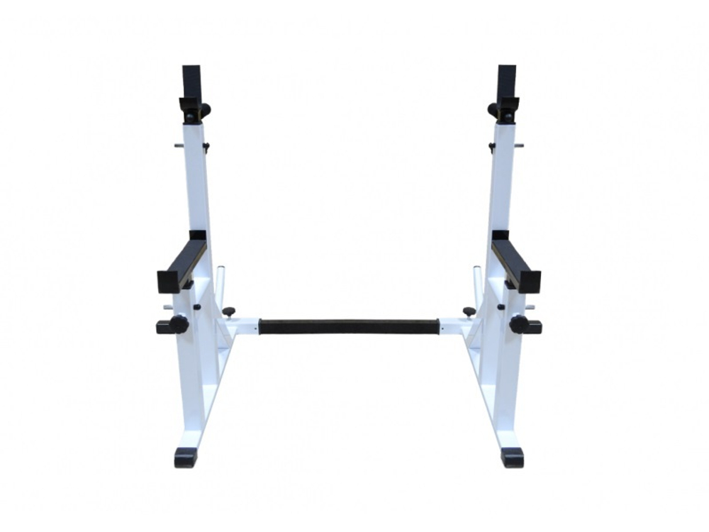 Стойки для штанги со страховочными упорами белые