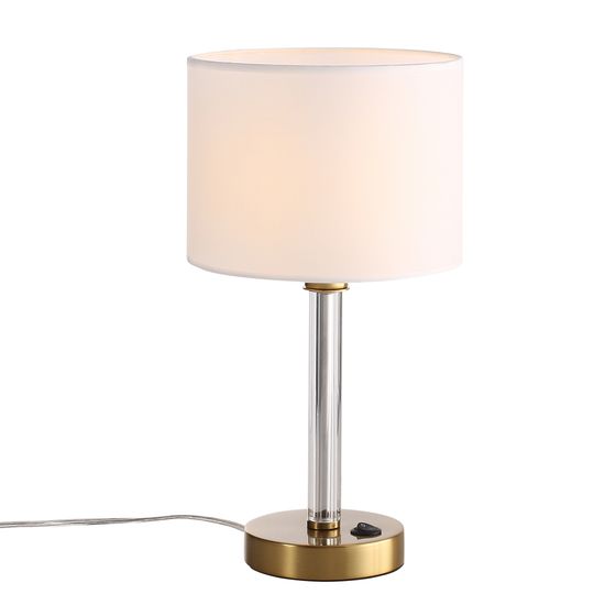 SL1404.304.01 Люстра подвесная ST-Luce Латунь/Прозрачный E14*6 40W BLACK+BRASS