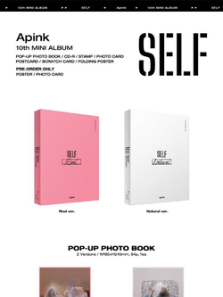 Альбом Apink - SELF 10th Mini Album 2 Version SET