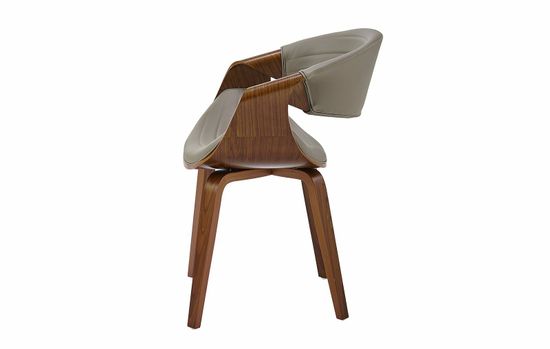 стул Rob серая экокожа