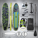 SUP-доска для плавания Neon, 320*80*15 см + 4 аксессуара, до 150 кг Sportage
