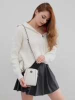 Сумка через плечо маленькая кросс боди для телефона кожаная