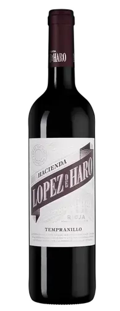 Вино Асьенда Лопес де Аро Темпранильо