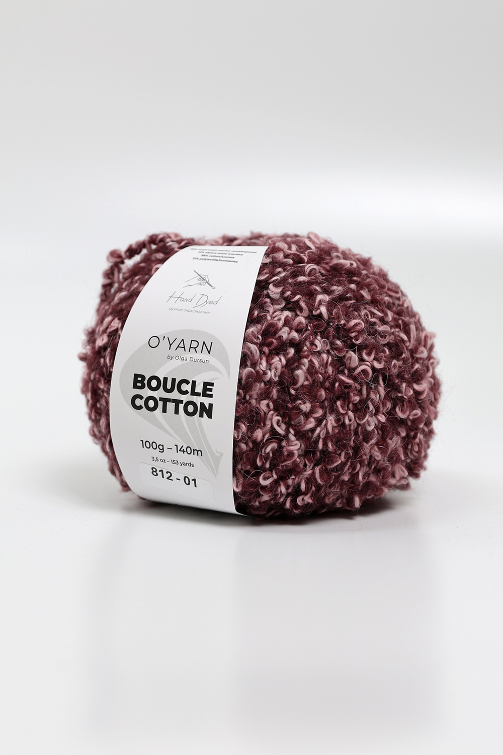 O’YARN BOUCLE COTTON, 100г