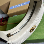 Gucci GG Marmont Half-Moon-Shaped Bag