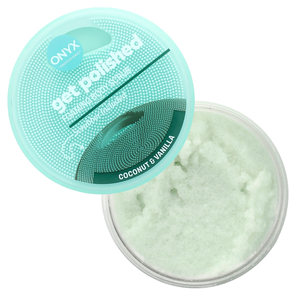 Onyx Professional, Get Polished, скраб для тела, кокос и ваниль, 453 г (16 унций)