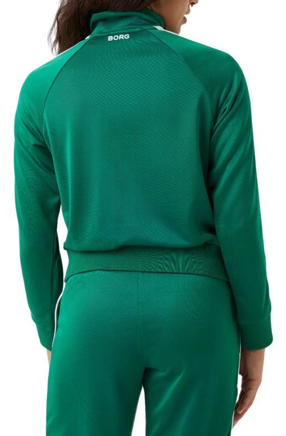 Женская Кофта теннисная Björn Borg Ace Track Jacket - verdant green