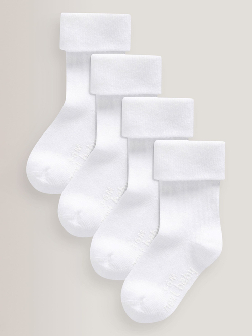 Носки для малышей Next 153-147, 4 шт., Белый