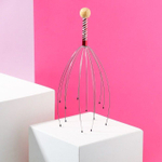 Массажер для головы «Эй, принцесса, меньше стресса» (Цвет: серебристый)