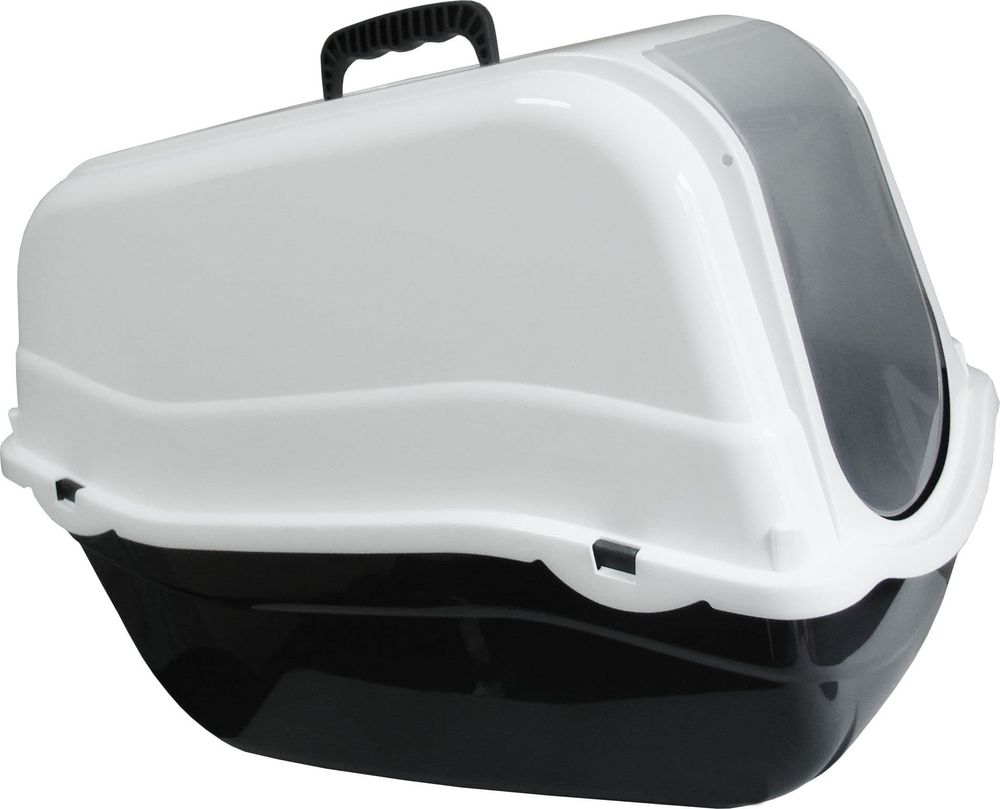 Туалет для кошек закрытый, пластиковый  57x39x41см  (Lilli Pet)