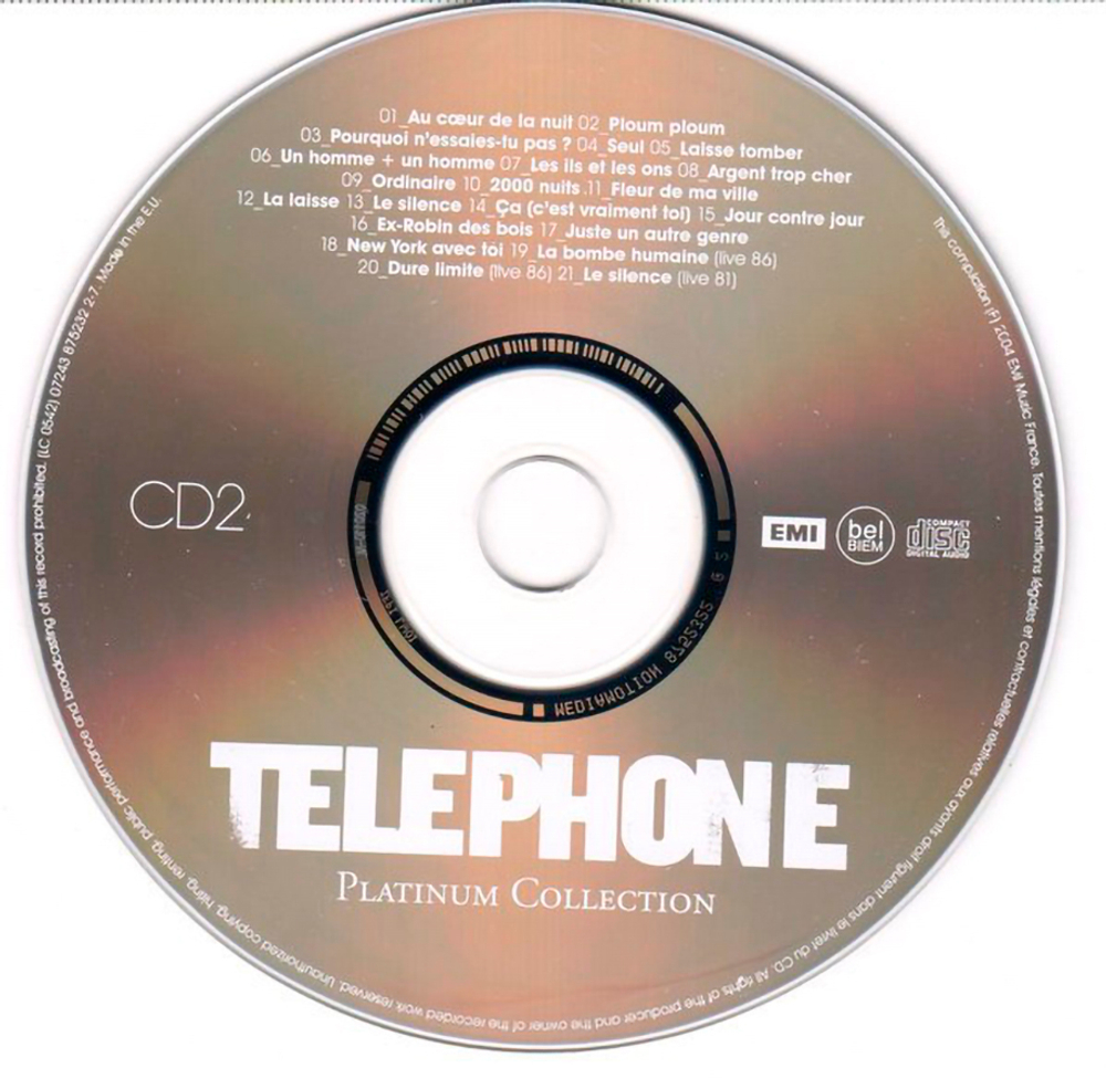 Telephone / Platinum Collection (3CD)