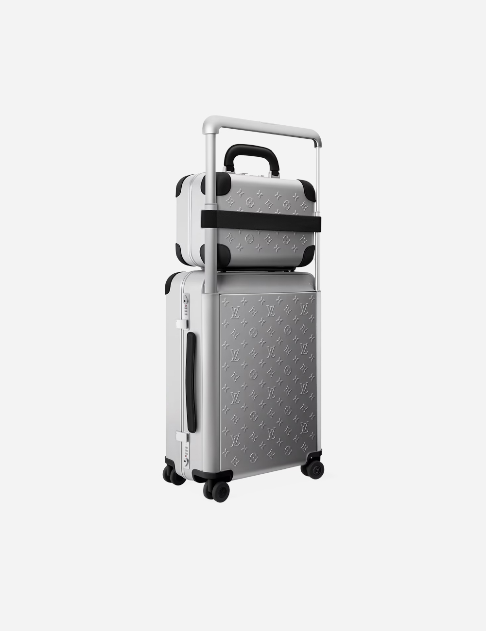Чемодан Louis Vuitton Horizon 55 Customizable Aluminum "Black"