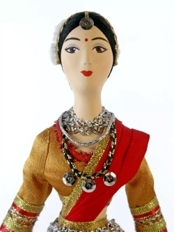 Кукла коллекционная Танцовщица. Индия