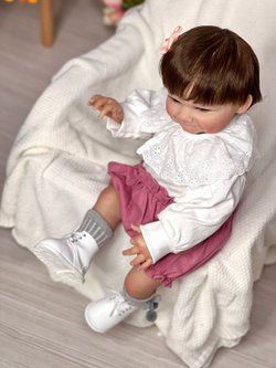 Кукла Реборн мягконабивная 60см (FA-966)