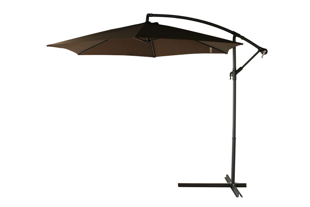 Зонт Банан 1 уп. (купол коричневый) арт.WR2708 "Garden story"