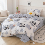 Комплект постельного белья на резинке Сатин Люкс KIDS 100% хлопок CDKR061