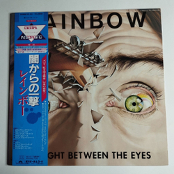 Винтажная виниловая пластинка LP Rainbow Straight Between The Eyes (Japan 1982) (Blue Obi)