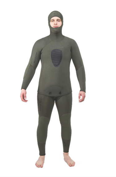 Гидрокостюм Hunter 7мм ультраспан/открытая пора олива