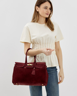 Сумка 555 15 бордовый