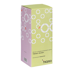 Декор из фарфора бежевого цвета trendy bunny из коллекции essential, 9,2х9,2x22,6 см