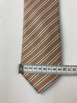 Галстук в яркую полоску