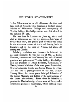 Schools of Hellas: an essay on the practice and theory of ancient Greek education from 600 to 300 B.C. Edited by M.J. Rendall, with a pref. by A.W. Verrall | Kenneth John Freeman