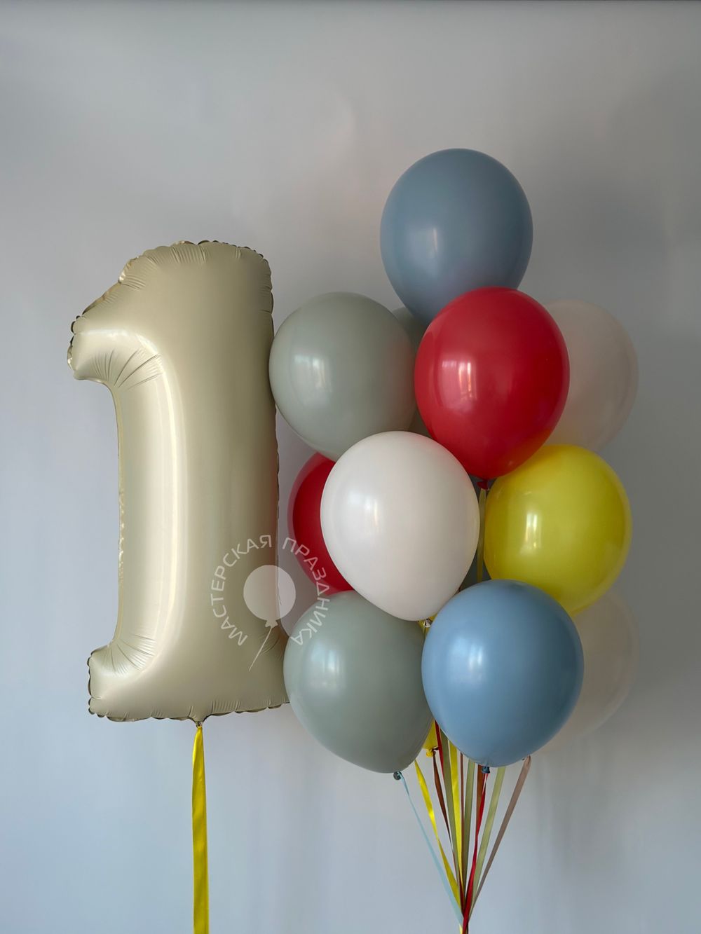 Воздушные шары на годик №8785  Изображение3