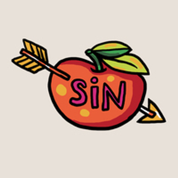 Временное тату "Сладкий грех" (2 штуки в наборе)