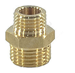 Ниппель латунь переходной Ду 25х20 (1"х3/4") НР VALFEX VF.580.L.100.034