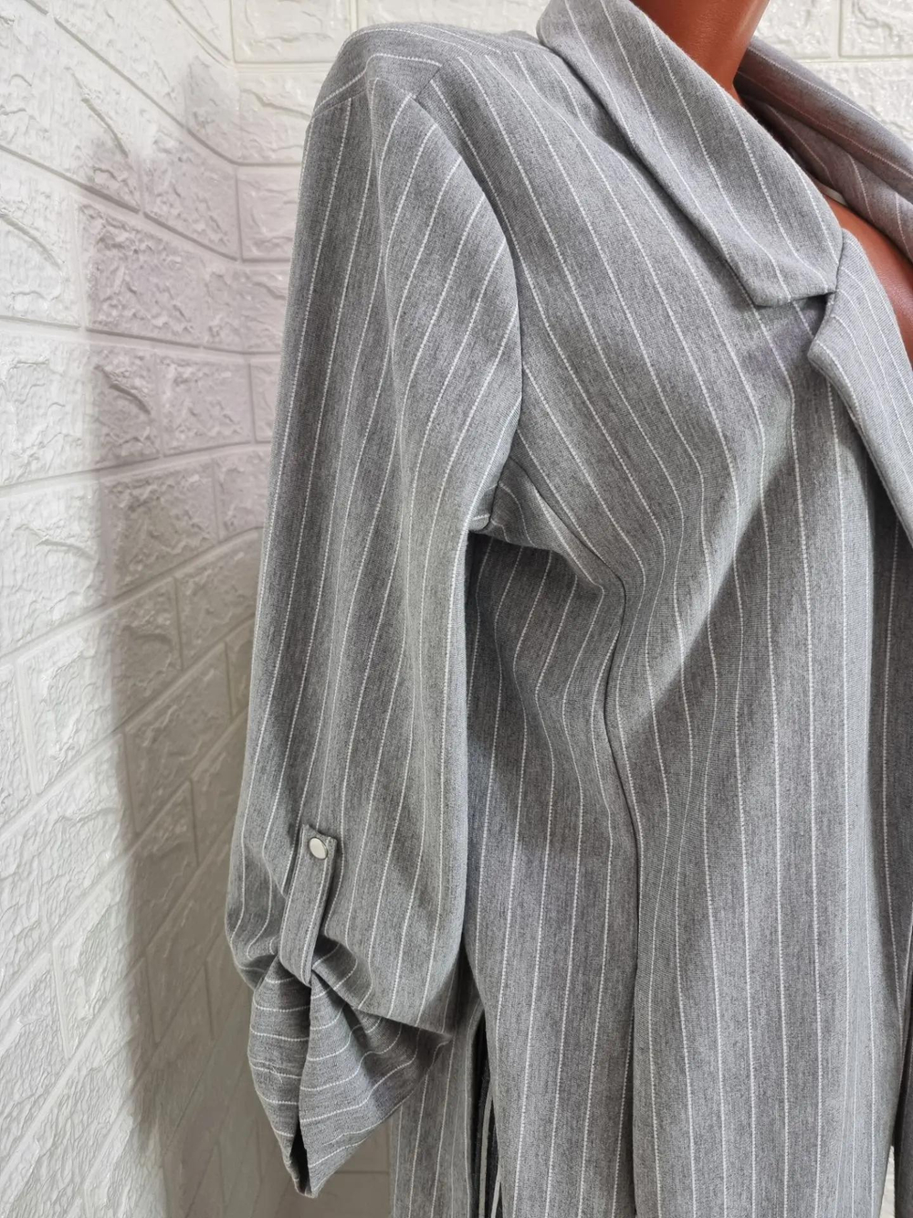 Кардиган Stradivarius в полоску, размер 48-50
