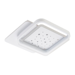 Потолочный светодиодный светильник 81Вт, 6480лм, 3000-6500K, Ra>80, плавная регулировка мощности, изменение цветовой температуры, пульт, металл/акрил, белый