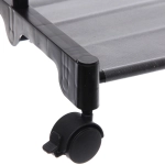 Вешалка гардеробная напольная на колесах «ПЕРФЕКТХАУС», цвет черный, нагрузка до 15 кг, 98*35*135см