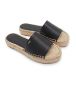 Кожаные шлепанцы DKNY - черный(K1304618)