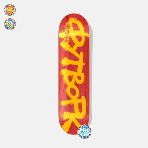 Дека Футворк Progress Лого Неон Красный