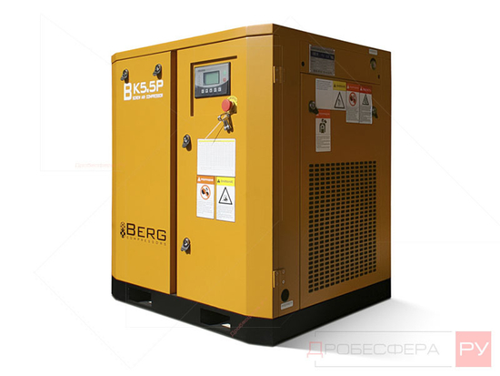 Винтовой компрессор Berg ВК-5,5Р-Е/10-IP54