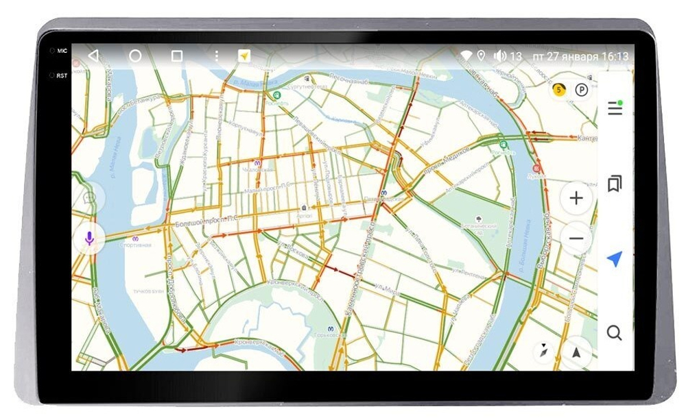 Магнитола для Renault Arkana 2019+ - Vaycar VA63-1219-2K на Android 13, 8-ядер, 2K QLED, ТОП процессор, CarPlay, 4G SIM-слот