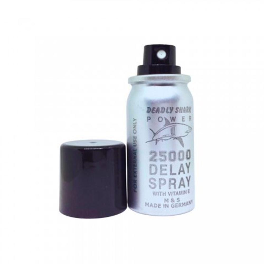 Пролонгирующий спрей для мужчин DEADLY SHARK POWER 25000