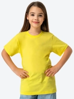 Футболка детская желтая 160гр/м2