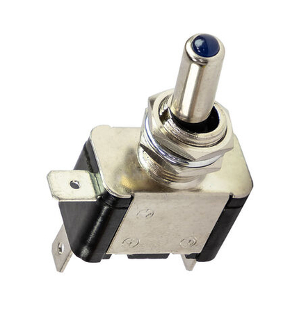 Тумблер трехпозиционный ON-OFF 12В/25А 3P