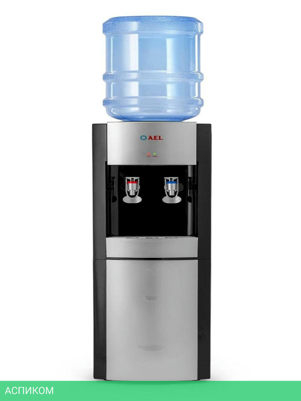 Кулер для воды AEL LD-AEL-28c Black/Silver