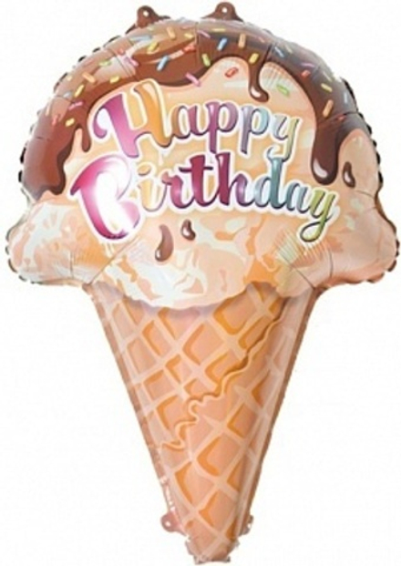 К Мини-фигура Мороженое Вафельный рожок (16''/41 см)