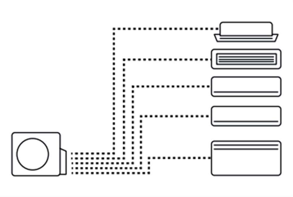 Внешний блок мульти-сплит системы Haier 5U105S2SS5FA