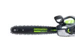 Цепная пила Greenworks GC82CS51k2, 82v, 51 см, в комплекте с АКБ 2.5 А·ч и ЗУ (аккумуляторная)
