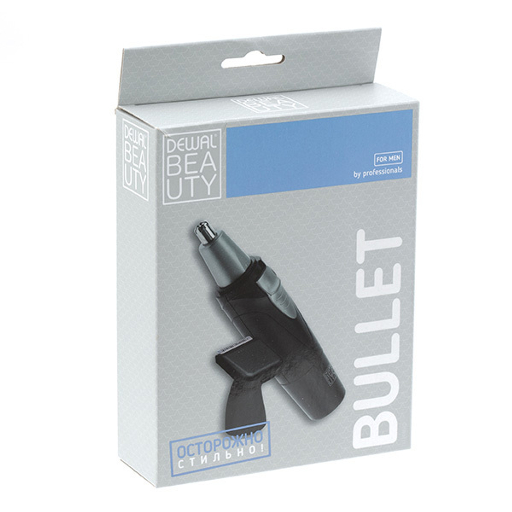 Триммер для стрижки в носу и ушах Dewal Beauty Bullet